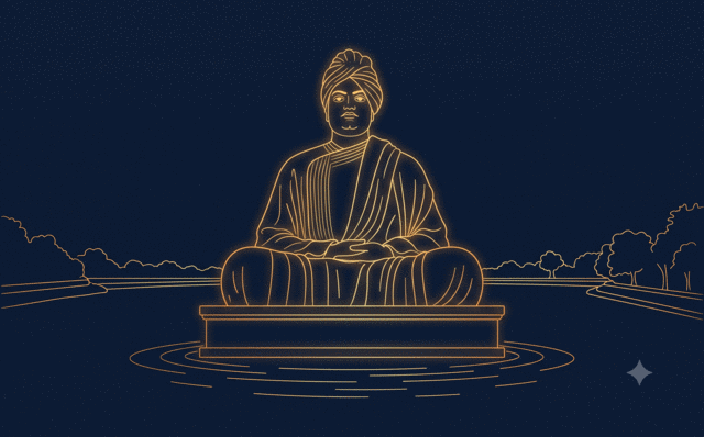 रायपुर - विवेकानन्द प्रतिमा, बुढ़ा तालाब